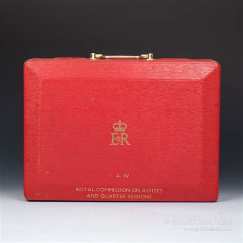 Royal Red Dispatch Box 